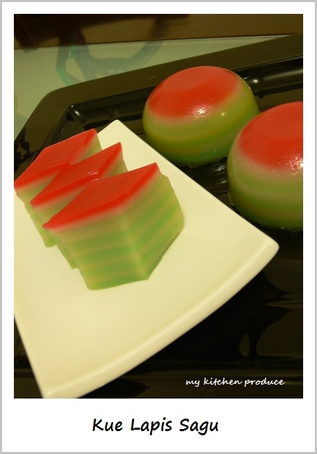 Kue Lapis Sagu Kue Lapis Sagu