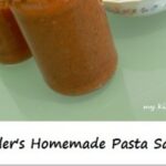 Toddler’s Homemade Pasta Sauce