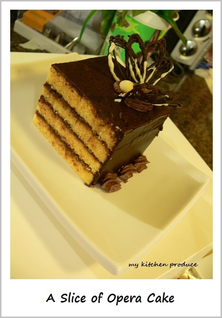 A Slice of Opera Cake A Slice of Opera Cake