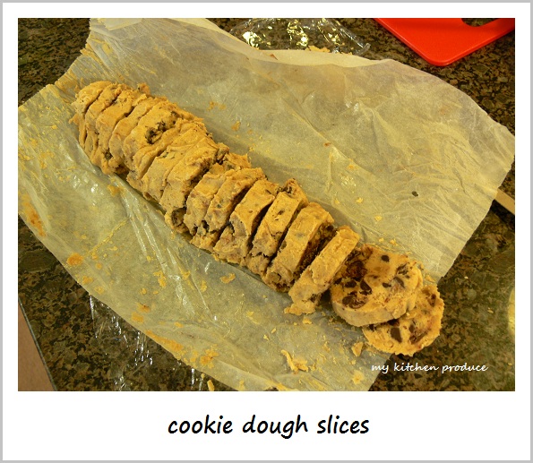 cookie dough slices cookie dough slices