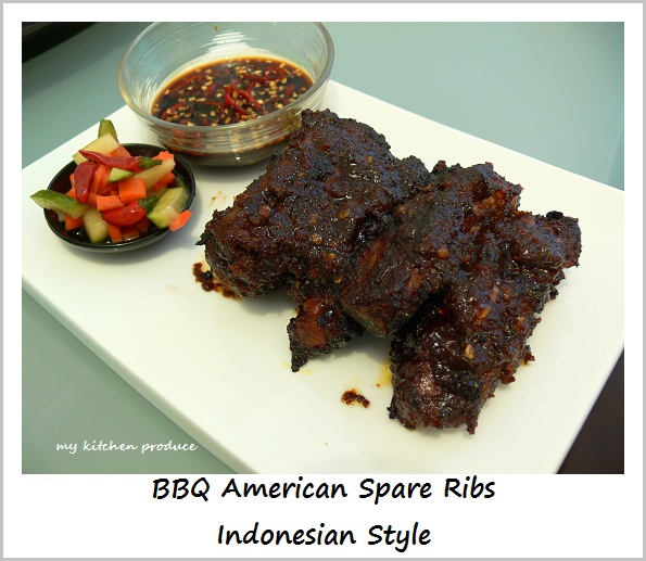 BBQ American Spare Ribs Indonesian Style