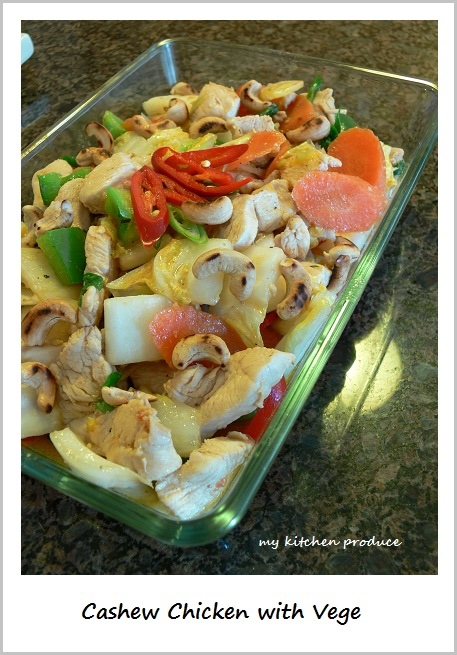 Cashew Chicken with Vege