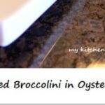 Stir Fried Broccolini in Oyster Sauce