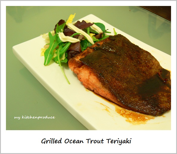 Grilled Ocean Trout Teriyaki