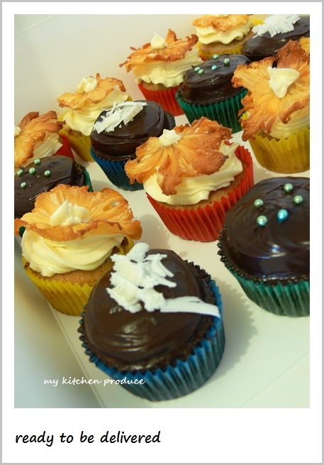 Cupcake - ready to be delivered