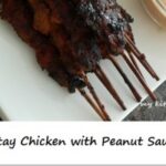 Satay Chicken with Peanut Sauce